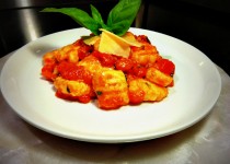 Ricotta Gnocchi with Roasted  Tomato