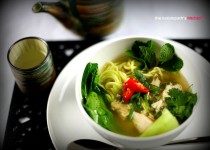 Vietnamese Style Chicken Noodle Soup (Pho)